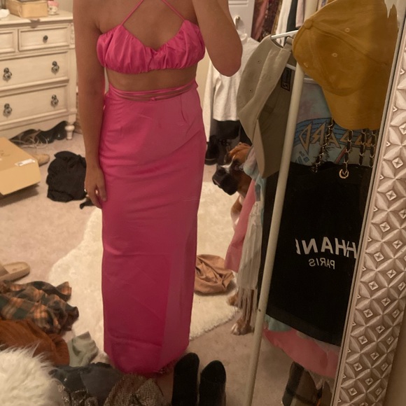 NEW Pink two piece set - Picture 3 of 5